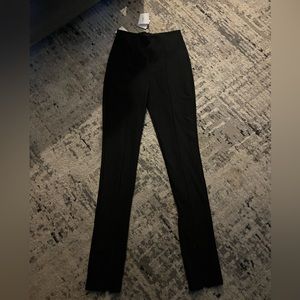 Zara split hem pants